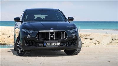 طراحی نمای جلو مازراتی لوانته